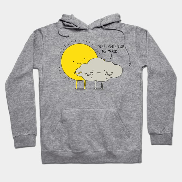 All weather friend Hoodie by milkyprint